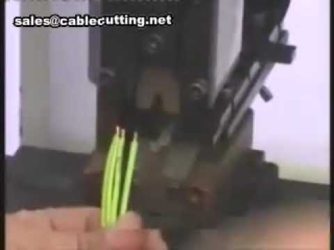 เครื่องปั๊มหัวเทอร์มินอลกึ่งอัตโนมัติสำหรับสายทองแดงและอลูมิเนียม | เครื่อง crimp ขั้วต่อโลหะ