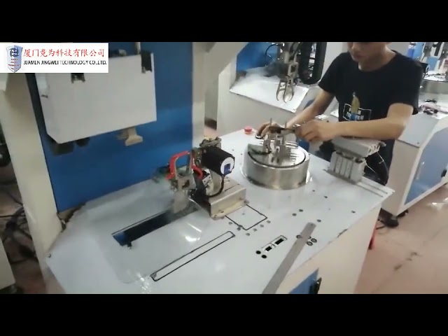เครื่องมัดสายไฟ Twist Tie อัตโนมัติ พร้อมพันขดลวดและมัดสายเคเบิล | Cable Coil Winding Machine