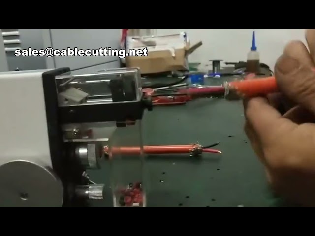 เครื่องปอกสายไฟลมขนาดเล็ก ประสิทธิภาพสูง | Pneumatic Cable Peeling Machine