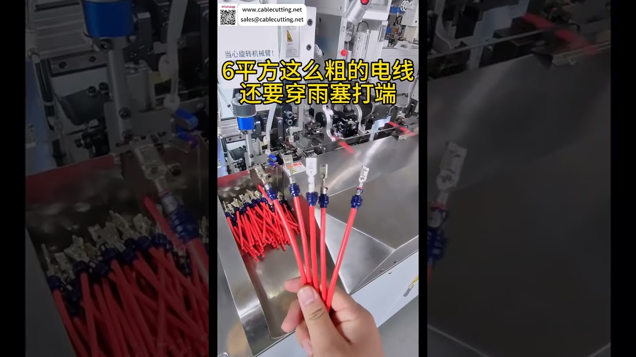 คีมคริปขั้วต่อกันน้ำสายไฟ 6mm² สำหรับงานเดินสายไฟรถยนต์ | คริปหัวเข็มขัดกันน้ำ