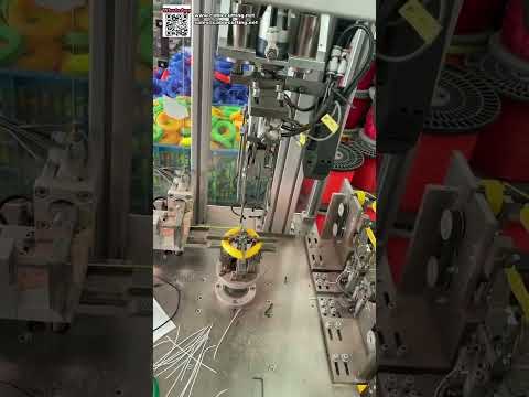 เครื่องมัดม้วนอัตโนมัติอเนกประสงค์สำหรับสายตัดหญ้าและสายวัดไนลอน | ระบบบรรจุภัณฑ์ประสิทธิภาพสูง