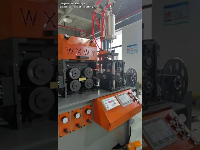 เครื่องตัดขอบเหล็กเส้นใหม่ รุ่น 0 35x4 ตัดขอบกลม ตกแต่งขอบโลหะ แบบอัตโนมัติ