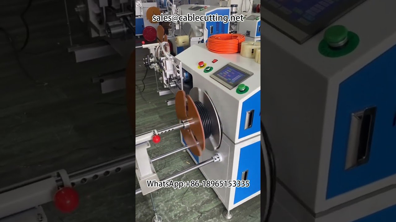 เครื่องนับเมตร คัดแยก ตัด พัน และมัดสายไฟอัตโนมัติ | ระบบครบวงจรเพิ่มประสิทธิภาพการผลิต