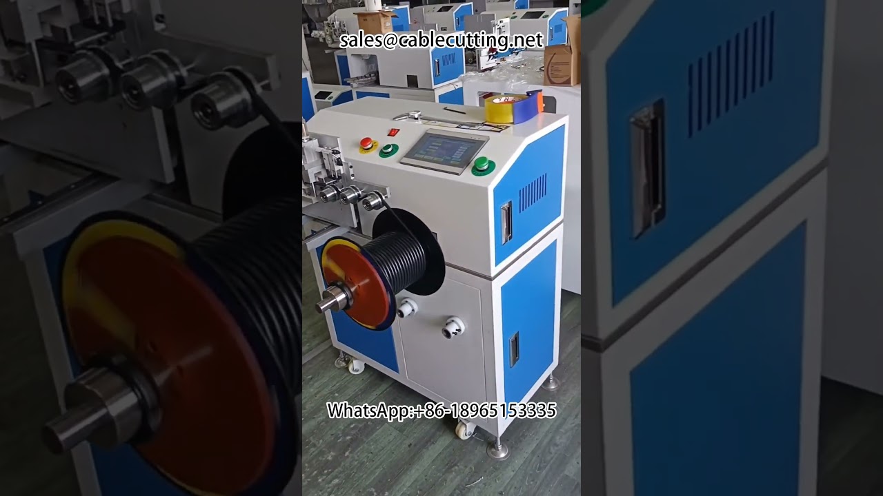 เครื่องม้วนสายไฟอัจฉริยะ พร้อมระบบนับเมตรแม่นยำ | สำหรับสายไฟและสายรัด