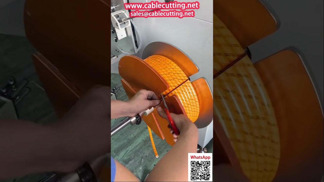เครื่องม้วนและนับท่อแรงดันสูง แบบเรียงเป็นขดแบน สำหรับท่อพ่นสเปรย์