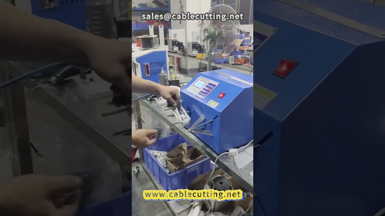 เครื่องพันสายขยายอัตโนมัติสำหรับมัดสายข้อมูลด้วยแหวนซิลิโคน | เครื่องพันสาย | สายข้อมูล | แหวนซิลิโคน