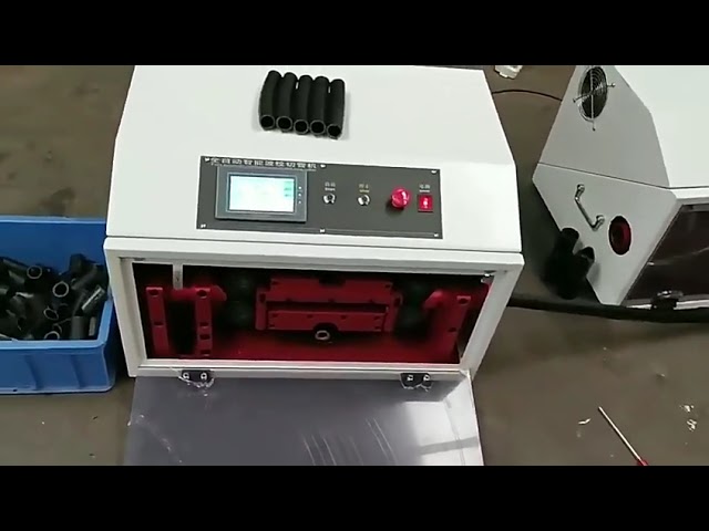 เครื่องตัดท่ออัตโนมัติสำหรับท่อพลาสติก ยาง PVC ลอน และท่อหด (Tube Cutter)