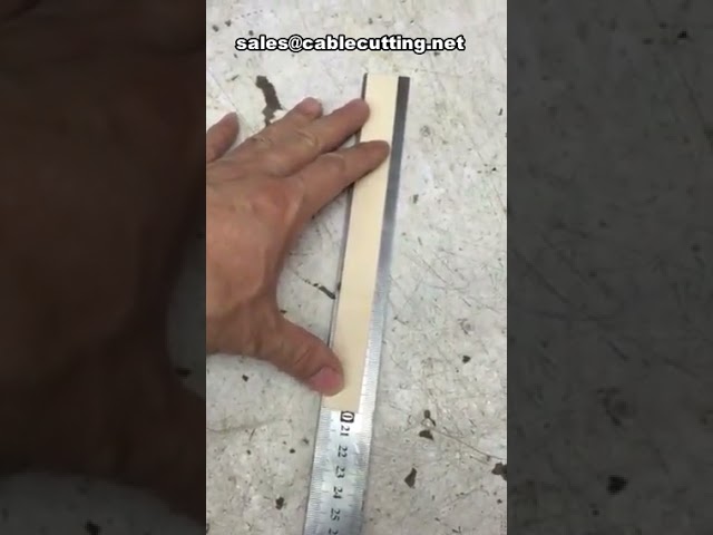 เครื่องตัดมีดร้อนเย็นสำหรับสายรัดไนลอน ยางยืด ผ้าริบบิ้น และเทป | เครื่องตัดยางและผ้า