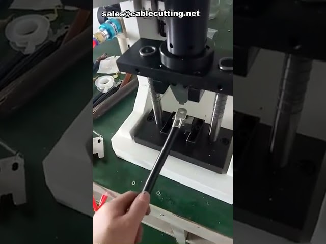เครื่องย้ำสายลมและกดขั้วต่อทองแดง สำหรับงานอุตสาหกรรม | Pneumatic Crimping Machine