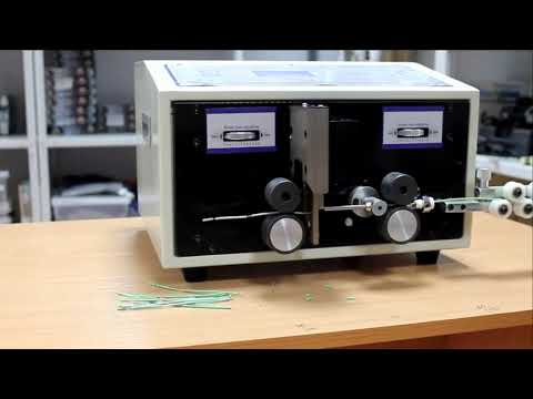 เครื่องปอกสายไฟอัตโนมัติ WPM-09B | เครื่องตัดและปอกสายไฟความเร็วสูง