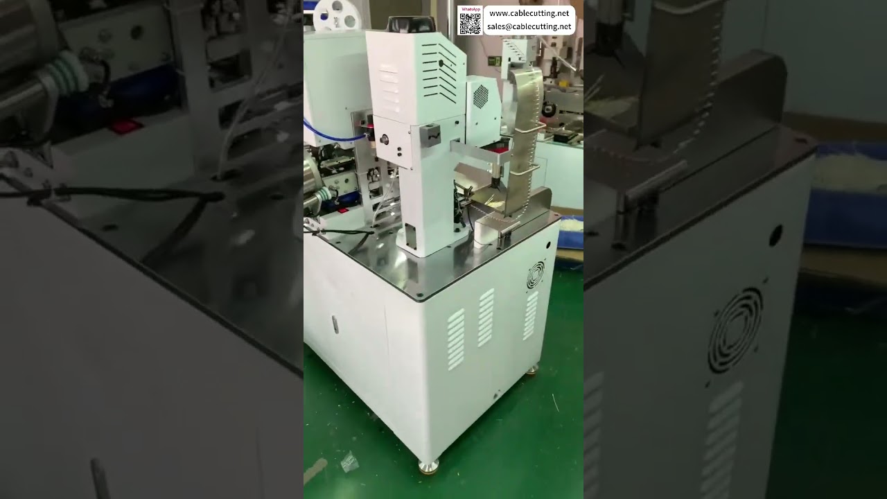 ระบบผลิตโรงงานอัจฉริยะสำหรับการเสียบปลั๊กกันน้ำและค Crimping คู่แบบอัตโนมัติ - รุ่นสั้น