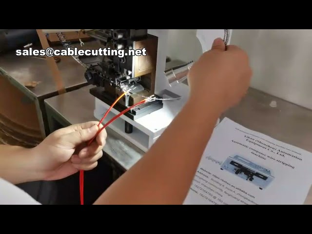 เครื่องกดขั้วต่อสายไฟกึ่งอัตโนมัติเงียบ พร้อม Applicator สำหรับเครื่อง Crimping | Mute Wire Terminal Press
