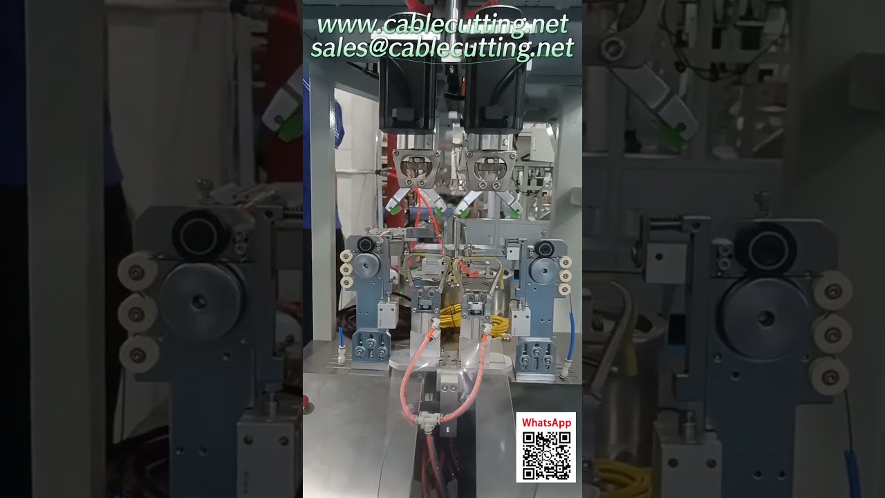 เครื่องตัดสายไฟอัตโนมัติ WPM-85-40 เพิ่มพลังการผลิตในโรงงาน