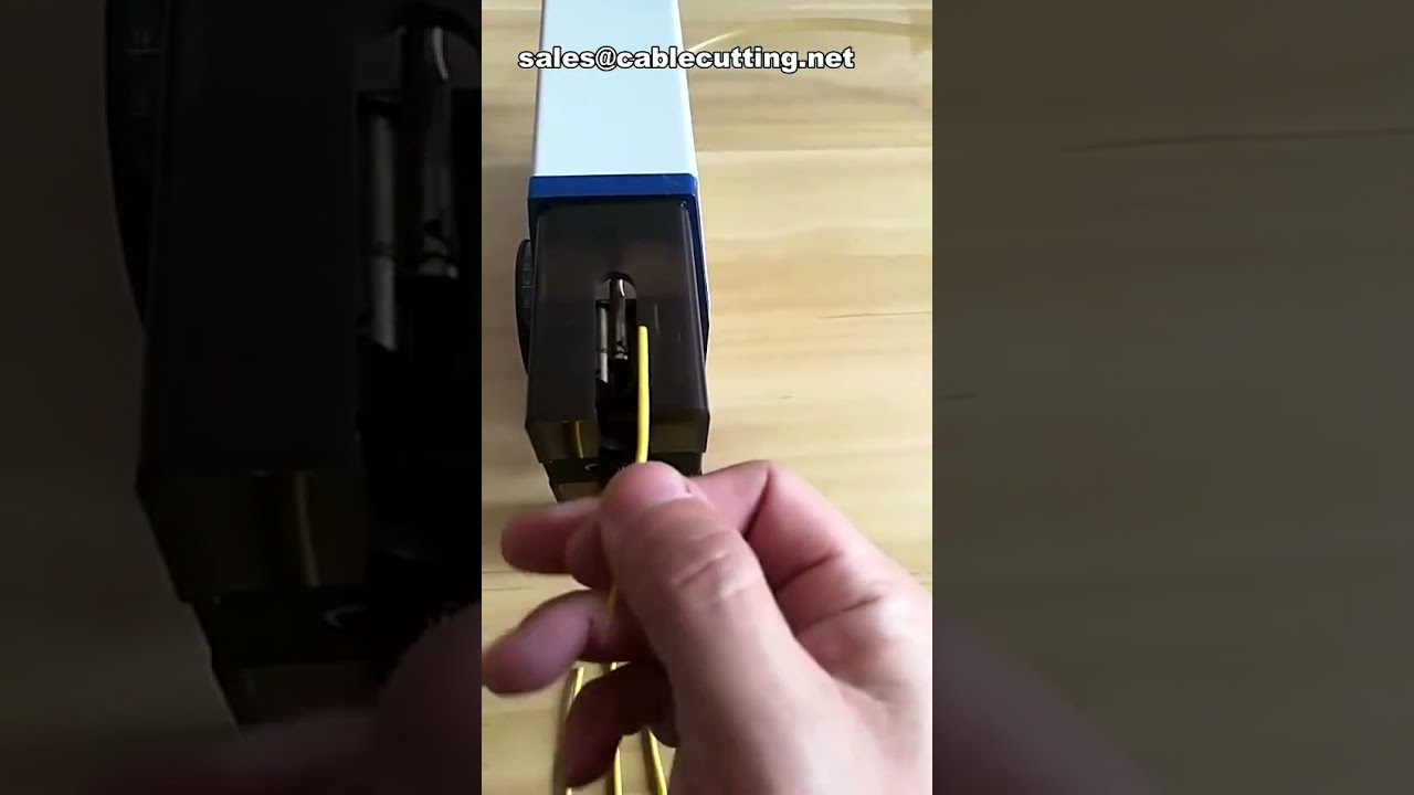 เครื่องปอกสายไฟระบบลม พกพาได้ รุ่นอุตสาหกรรม | Portable Pneumatic Wire Stripper