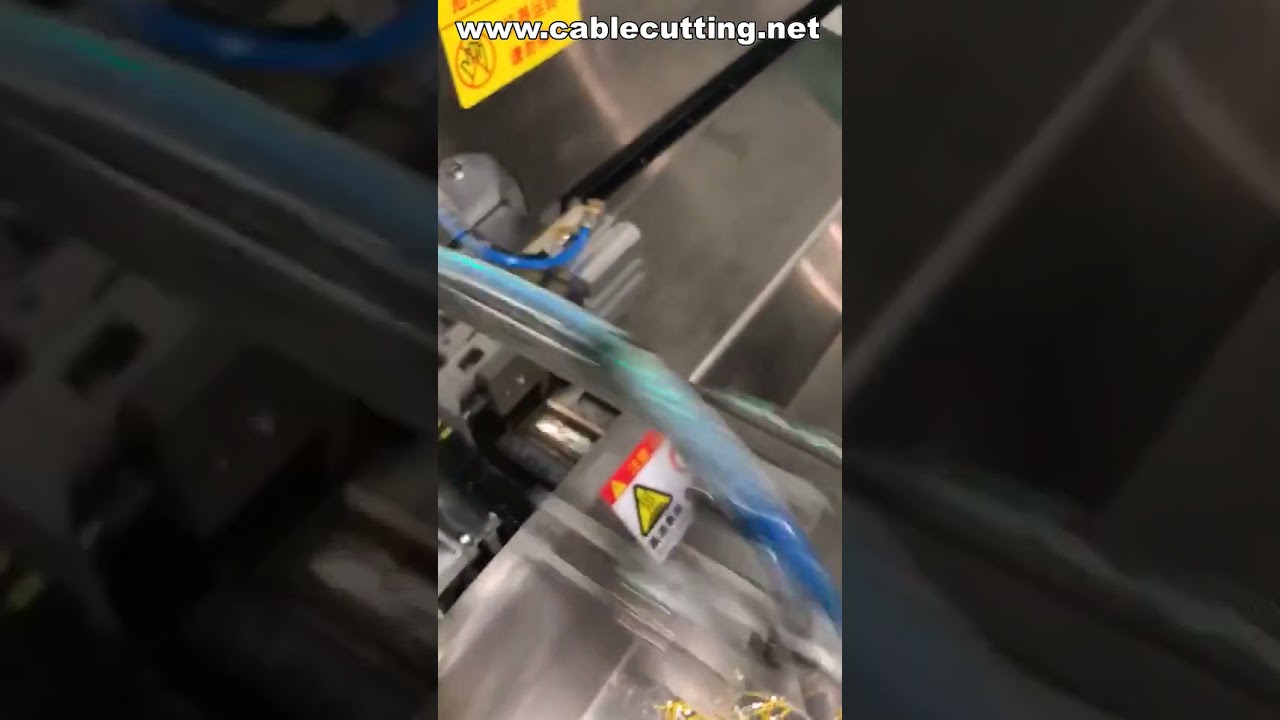 เครื่องย้ำขั้วต่อและชุบดีบุกสายไฟอัตโนมัติ | Tinning Crimping Terminal Machine