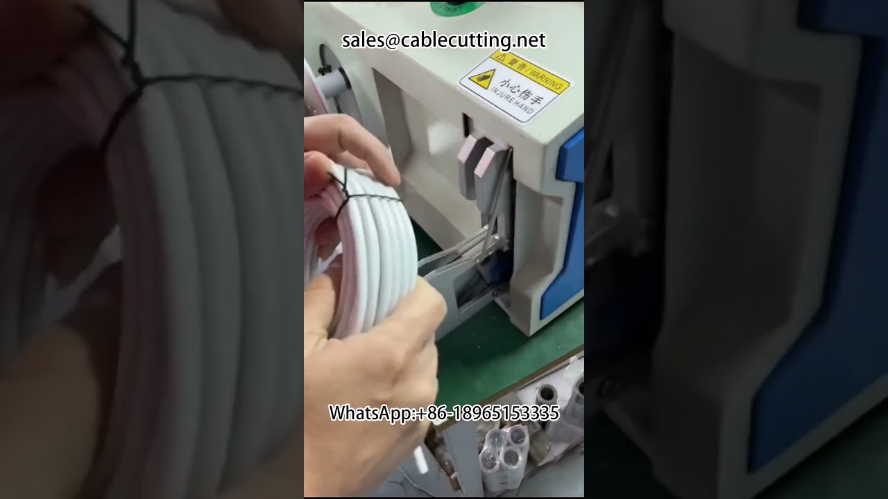 เครื่องม้วนแถวและมัดสายไฟอัตโนมัติ #เครื่องม้วนสายไฟ #เครื่องม้วนซ้ำ #แปรรูปสายไฟ #อุปกรณ์แปรรูปสายไฟ