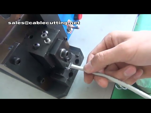 เครื่อง Crimping RJ45 และ RJ11 อัตโนมัติ | เครื่องจิ้มขั้วต่อสายLAN เครื่องจักรอัจฉริยะ