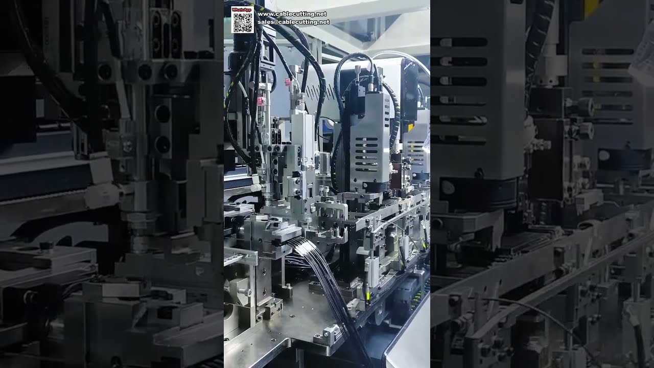 เครื่อง Crimping สายไฟอัตโนมัติระดับมืออาชีพ พร้อมระบบใส่ Housing Connector