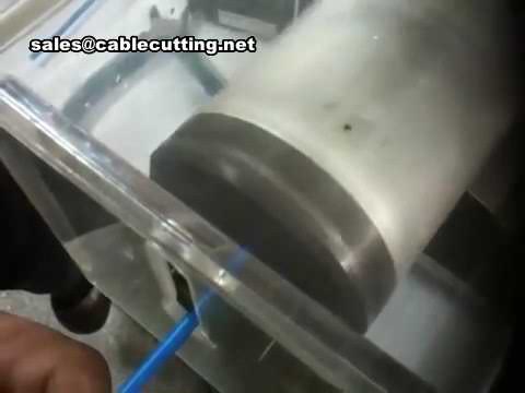 เครื่องปอกสายโคแอกเชียลกึ่งอัตโนมัติ สำหรับสายขนาดใหญ่