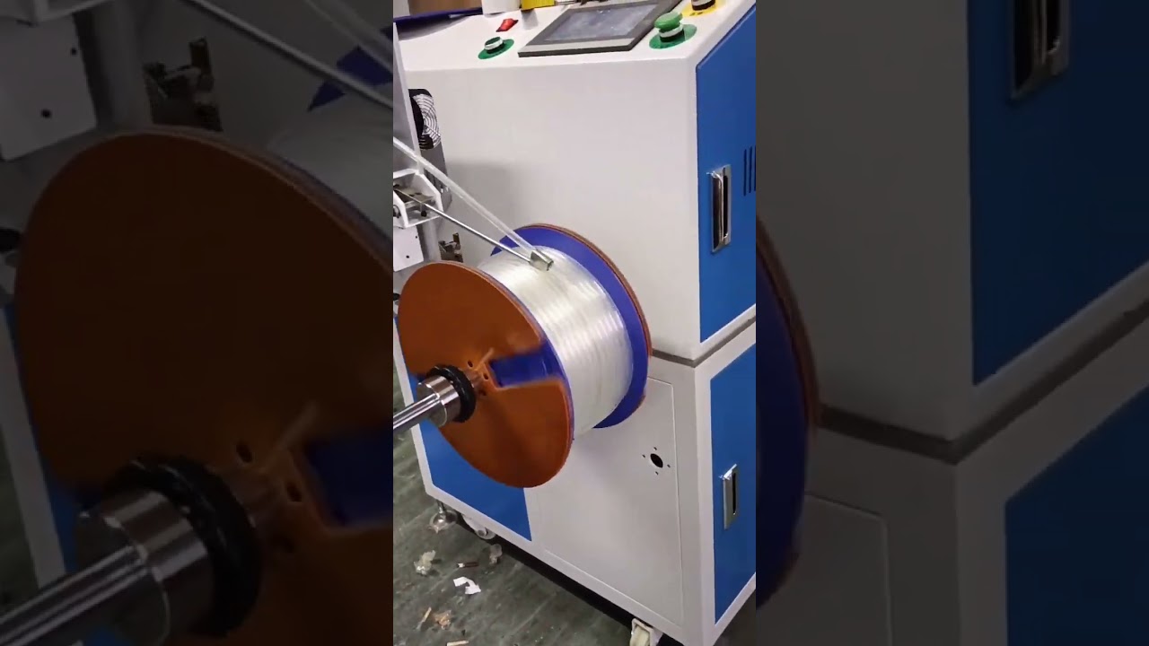 เครื่องนับเมตร ตัด ม้วน ท่อลม PU อัตโนมัติ ขนาด 1-16 มม. | PU Air Hose Coiling Machine
