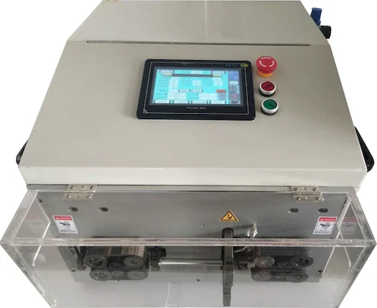 การปอกและตัดสายเคเบิลหุ้มกลมสองชั้น WPM-YHT2