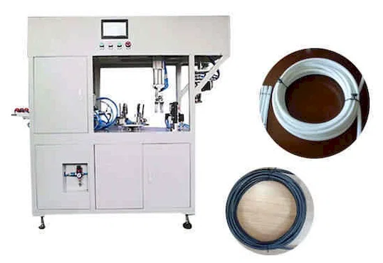 เครื่องตัด ม้วน และมัดสายไฟอัตโนมัติเต็มรูปแบบ WPM-CRO - เครื่องตัด ม้วน และมัดอัตโนมัติ